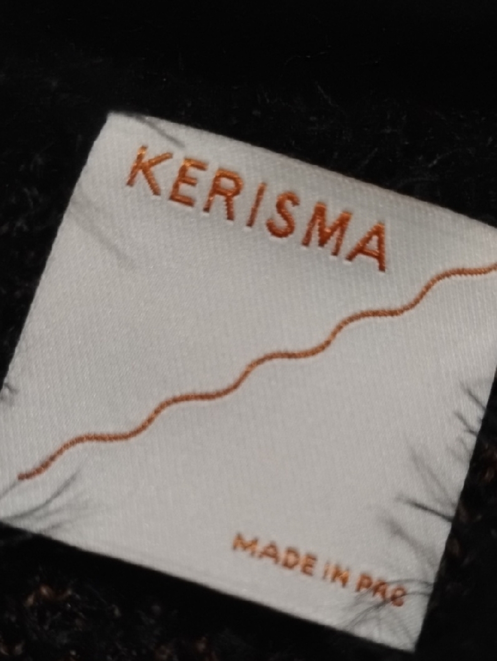 Kerisma‎ Black & Rust Knit Label Pullover - Picture 2 of 4